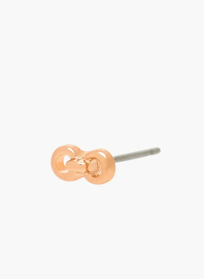 Flora Bella By Shoexpress GOLD Pack Of 9 Gold Tone Assorted Earrings Set With Pushback Closure for Women | Best Price UAE